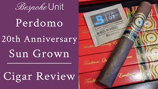 Perdomo 20th Anniversary Sun Grown Cigar Review [upl. by Ingemar]