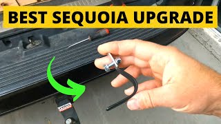 How to fix Your Broken Rear Latch On Your 1st gen 20012007 Toyota Sequoia [upl. by Elleval]