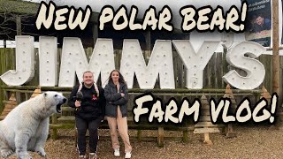 Going to see Polar bears at Jimmys Farm [upl. by Eelessej]