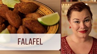 Comida árabe  Receita de falafel [upl. by Tannie562]