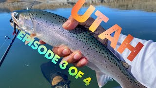 Panguitch Lake Utah Fishing Episode 3 of 4  Golden State Fishing [upl. by Simona936]