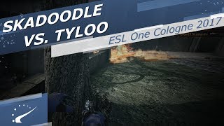 Skadoodle vs TyLoo  ESL One Cologne 2017 [upl. by Atinram]