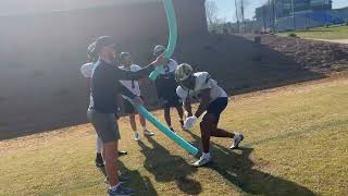 Wingate Football First Day Of Pads Spring Ball 2023 [upl. by Wons]