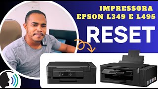 RESET EPSON L395 E L495 TOTALMENTE GRÁTIS 2024 [upl. by Kellen]