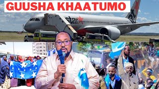 GUUSHA KHAATUMO LAASCAANOD AIRPORT CAALAMI AH LAGA HIRGALIYAY GARAAD JAAMAC amp FIRDHIYE SO DHAWEYAY [upl. by Anrim]