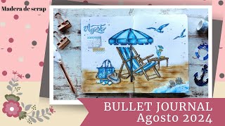 Agosto 2024  Bullet Journal [upl. by Seraphina178]