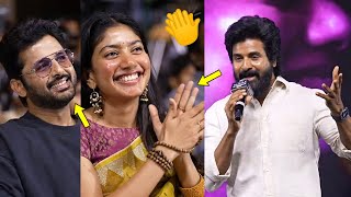 Sivakarthikeyan Superbly Sings Telugu Song See Nithiinamp Sai Pallavi ReactionsAmaranSankharavam [upl. by Lehsreh]