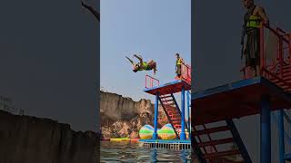 🙃 Backflip 💦 at Grand Canyon Water Park 🇹🇭 [upl. by Davenport]