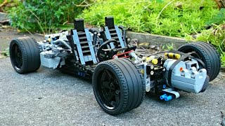 Lego Technic RC Supercar Chassis  110 Scale [upl. by Allit]