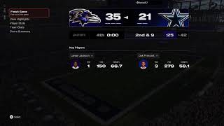 Ravens vs Cowboys [upl. by Deadman]