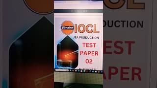 IOCL JEA PRODUCTION Test Paper 02  iocltestpaper iocljeaproduction sktutorialiocl ioclje [upl. by Alilak]