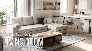 Transform Your Space Small Apartment Living Room Decorating Ideas [upl. by Pardoes]