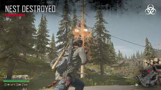 Days Gone PC  Most Effective Way of Destroying InfestationCrier Nests [upl. by Ostap]