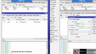 Mikrotik ipsec site to site CHR one ethernet [upl. by Pollyanna]