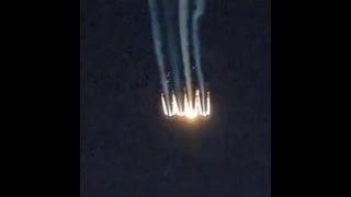 Flaming UFO Seen Over Charlotte NC [upl. by Deedahs758]