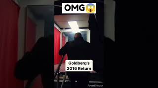 Goldberg Return WWE 😱  goldberg returns 2016 shorts ytshorts goldberg wwe shots [upl. by Latona406]