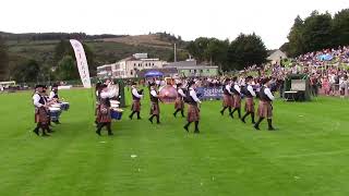 Milngavie Pipe Band Grade 3 MSR At Cowal Highland Gathering 2023 [upl. by Irok]