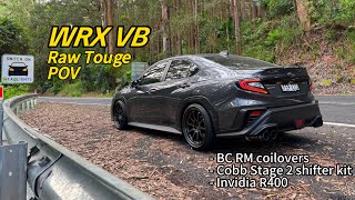 WRX VB TOUGE POV  Spirited Drive ☀️ [upl. by Gwenneth]