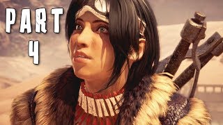 MONSTER HUNTER WORLD Walkthrough Gameplay Part 4  BARROTH BOSS MHW [upl. by Yelrebmik]