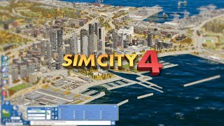 Sim City 4 Nostalgia Cinematic City Tour of my Cities Skylines 2 Dream City [upl. by Einhorn]