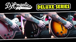 New DAngelico Deluxe Series Solidbodies 2021  Bedford Atlantic Brighton [upl. by Virgel]