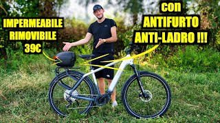 INNOVATIVO BAULETTO per Bici e ANTIFURTO PAZZESCO ANTILADRO [upl. by Combe848]