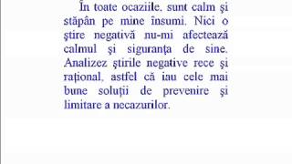 YouTube Formula Miraculoasa de Autosugestie [upl. by Ledah]