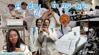 A DAY IN THE LIFE OF 1st YEAR MBBS STUDENT 🩺 [upl. by Gregson]