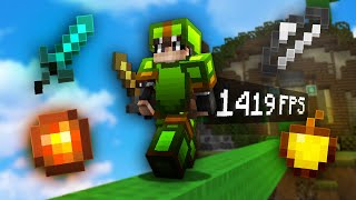 Best FPS BOOST 8x8 Minecraft PVP Texture Pack for Bedwars [upl. by Ardekahs]