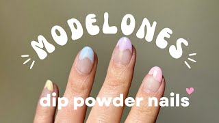 Modelones dip powder nails Amazon dip powder nails [upl. by Maegan]