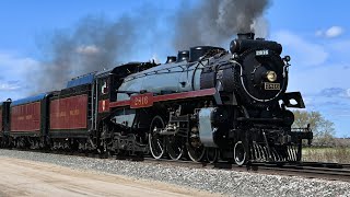 Canadian Pacific 2816 Steam Train  The Final Spike Tour [upl. by Sy466]