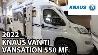 KNAUS VAN TI VANSATION 550 MF 2022 Motorhome 599 m [upl. by Cirone]