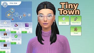 Opal Gem Moves In  Tiny Town Challenge  Sims 4 videos [upl. by Aramoy189]