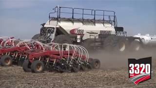 Bourgault Paralink Hoe Drill  XTC amp QDA Seeding Systems [upl. by Elleda371]