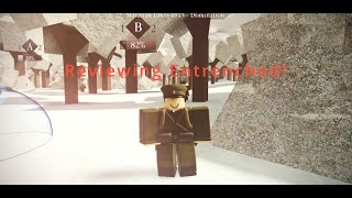 Reviewing Entrenched A Roblox WW1 Combat Game [upl. by Htebilil900]