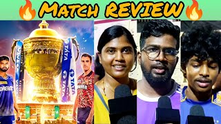 IPL FINAL MATCH REVIEW  💥SRH vs KKR 💥 Public Review  srhvskkr iplfinal trending cricket [upl. by Winifred]