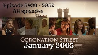 Coronation Street  January 2005 [upl. by Le]