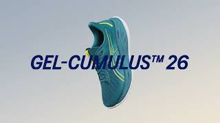 ASICS Running  GELCUMULUS™ 26  Add cushioning to every step [upl. by Lumbard]