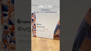 Unboxing Ergobaby 3 in 1 Mesh Bouncer  Support amp Comfort at Every Stage [upl. by Shepard]