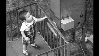 Psychology Study Baby in a Skinner Box 1960  Behavior Modification of Toddlers [upl. by Coward]