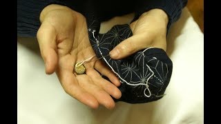 How to Sashiko Stitching  Using a Sashiko thimble Sashiko Tutorial [upl. by Annaeoj]