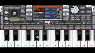 ರಣಧೀರRemixMusic🔥🔥Mobile PianoOrg 🎹🎹🎹🎹 [upl. by Nathanoj]