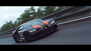 BUGATTI Chiron breaks through magic 300mph barrier [upl. by Shaughn71]