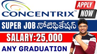 Concentrix Associate jobs  Any Graduation amp PG  Concentrix jobs  Latest jobs 2022  V the Techee [upl. by Boutis]