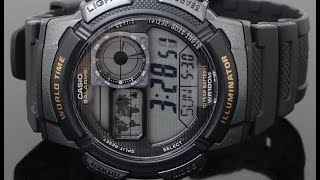 Casio AE1000W3AVDF Unboxing [upl. by Anelad]