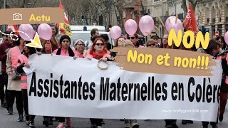 Pas dassurance chômage No unemployment insurance Sin seguro de desempleo assistantematernelle [upl. by Levison]