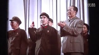 毛主席林副主席接见外宾及革委会代表 [upl. by Ttsepmet]