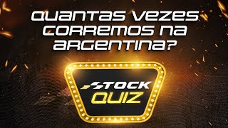 STOCK QUIZ 01  EM QUANTAS TEMPORADAS A STOCK CAR CORREU EM BUENOS AIRES [upl. by Rufina848]