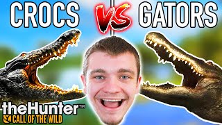 Crocs VS Gators Hunter Call of the Wild [upl. by Sender]