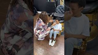 Face Shield For Autism Haircut 🤔 Does it work autism sensoryprocessingdisorder barbershop [upl. by Ignatia]